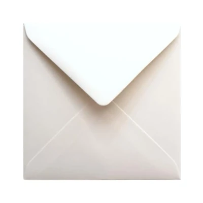 Afbeelding van Netuno 100 vierkante enveloppen ecru 11x11cm 120g Malmero Craie elegante gekleurd voor bruiloft verjaardag Kerstmis uitnodigingskaarten kleurrijke vierkant