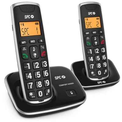 Afbeelding van Draadloze telefoon SPC Internet 7609N Zwart