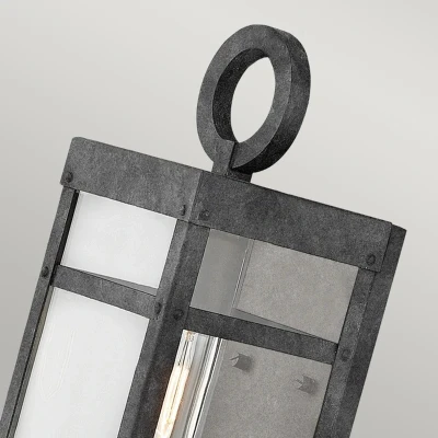 Afbeelding van Quintiesse Buitenwandlamp Porter, zwart, 33,6 cm hoog