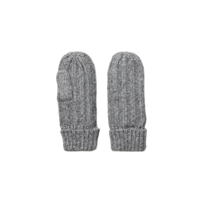 Afbeelding van PIECES Dames Pcmargot Mittens Noos Bc wanten, Medium grijs (grey melange), One Size (Fabrikant maat:ONESIZE)