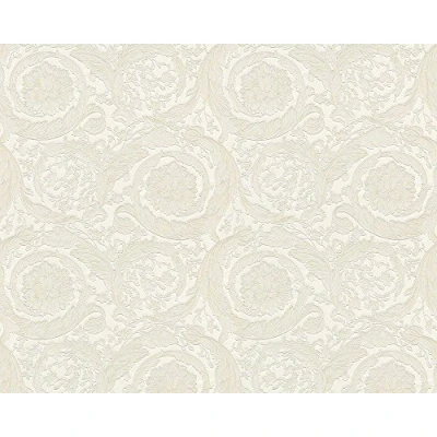 Afbeelding van TRADITIONEEL KLASSIEK BEHANG Design creme metallic A.S. Création Versace 4