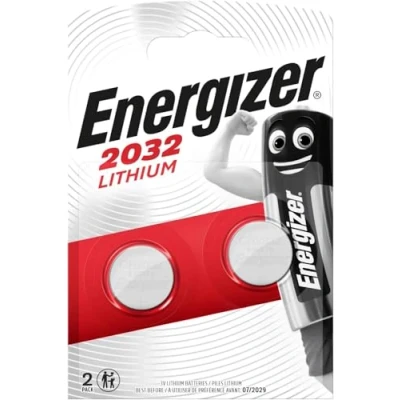 Afbeelding van Energizer Knoopcel CR2032 3 V 2 stuk(s) 235 mAh Lithium E304206200