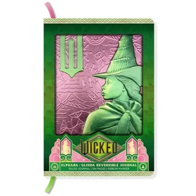 Afbeelding van Wicked: Elphaba / Glinda Reversible Sculpted Journal