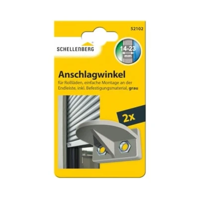 Afbeelding van Schellenberg 52102 aanslaghoek voor rolluiken, eindstoppen stabiel