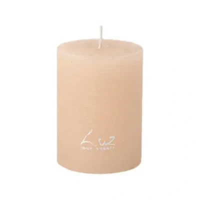 Afbeelding van Rasteli Luz Your Senses Kaars Stompkaars Ivoor D 6 cm H 8 per 2 stuks