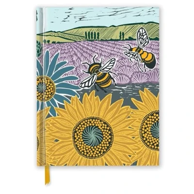 Afbeelding van Luxury Sketch Books Kate Heiss: Sunflower Fields (Blank Book)