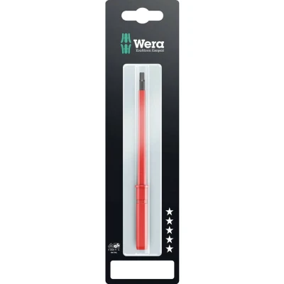 Afbeelding van Wera 05004420001 Kraftform Compact VDE 64 i SB, geïsoleerde schroevendraaiermes, Hex Plus, 2,5 x 154 mm