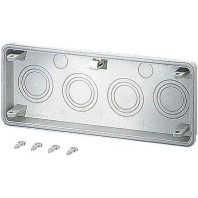 Afbeelding van Hensel mi aanbouwflens 2x m20 4x m32 40 50 wm2 300mm fm