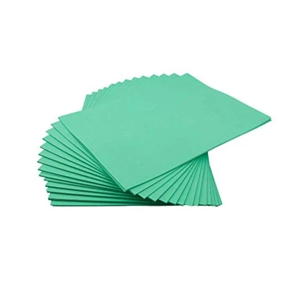 Afbeelding van House of &amp; Papier A4 220 gsm gekleurde kaart groen (100 stuks vellen)