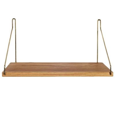 Afbeelding van Frama Shelf wandplank 40x20 naturelmessing