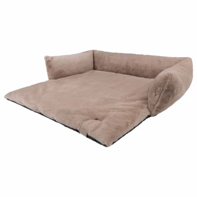 Afbeelding van District 70 Nuzzle Sofa Bed Taupe Hondenbank 75x65 cm
