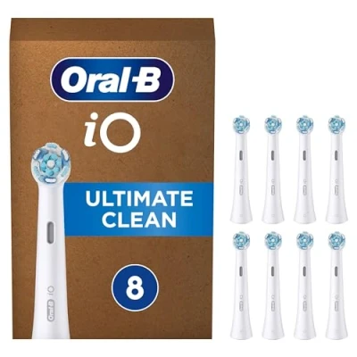 Afbeelding van Oral B iO Ultimate Clean Opzetborstels Voor Tandenborstel Verpakking Van 8
