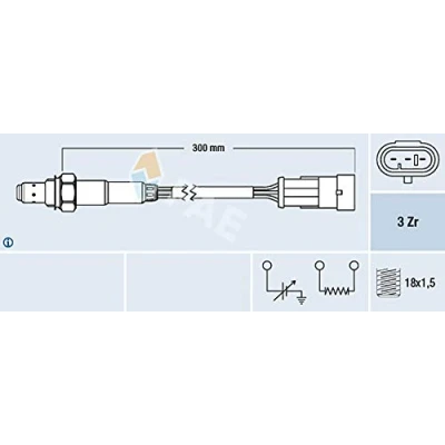 Afbeelding van Fae Lambda sonde 77121