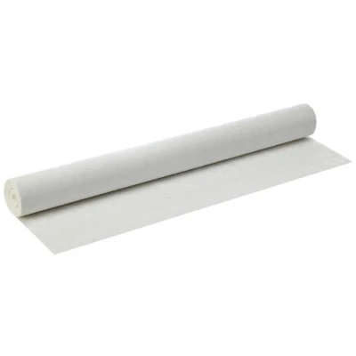 Afbeelding van Papstar 12542 Papieren tafelkleed met damastprint 50 x 100 cm Wit