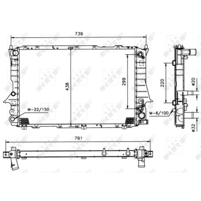 Afbeelding van NRF Radiateur 51319