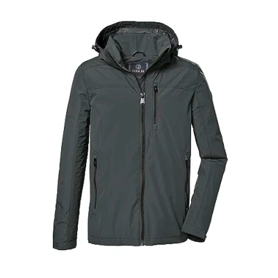Afbeelding van G.I.G.A. DX Heren Functioneel jack met afritsbare capuchon/outdoorjack GS 13 MN JCKT, dark tealgreen, S, 41497 000