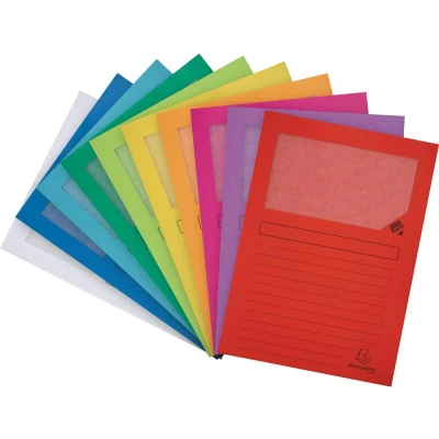 Afbeelding van Venstermap forever® 10 st. 120g/m 22x31cm voor A4 Exacompta