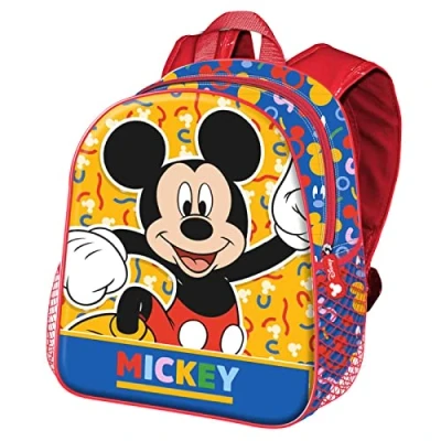 Afbeelding van Mickey Mouse Oh Boy Basic Rugzak, Rood, Eén maat, Rugzak