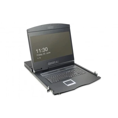 Afbeelding van Digitus DS 72211 1US KVM console VGA 1366 x 768 Pixel