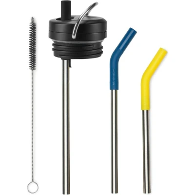 Afbeelding van Klean Kanteen TKWide Twist Cap with Straw Kit Waterfles accessoires