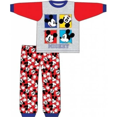 Afbeelding van Mickey Mouse pyjama maat 80 blauw / rood grijs pyama