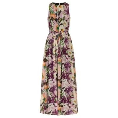 Afbeelding van Apart Langes Maxijurk, Dames, Maat: 44, Lila multicolor