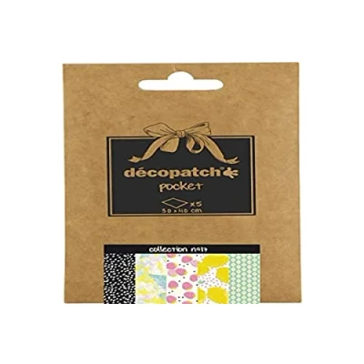 Afbeelding van Décopatch Papier Pocket, Nummer 17 maché Figuren
