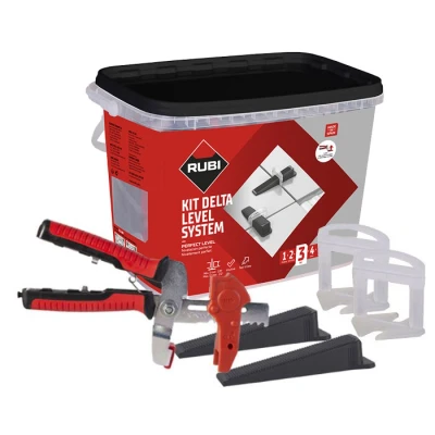 Afbeelding van Rubi Delta Levelling starterskit 1,5 mm (100 clips + 100 keggen)