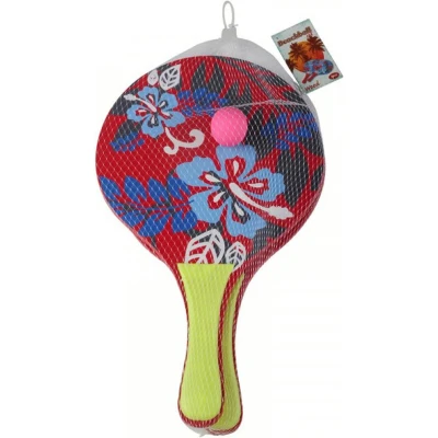 Afbeelding van Beachball Set Hout 3 Delig