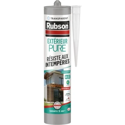 Afbeelding van Plamuur RUBSON PURE Buiten Transparant 280 ml