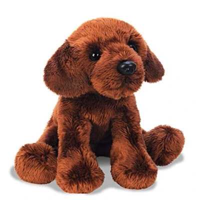 Afbeelding van Suki Gifts Labrador pluche knuffel bruin 12 cm