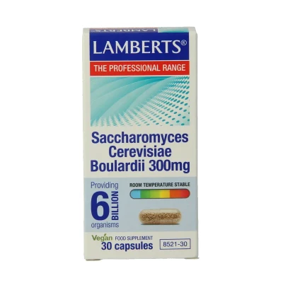 Afbeelding van Lamberts Saccharomyces Boulardii 300mg 30ca