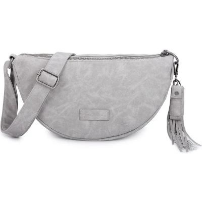Afbeelding van Fritzi aus Preußen Schoudertas Jakx Lipstick03 Cross Bag Grey Grijs