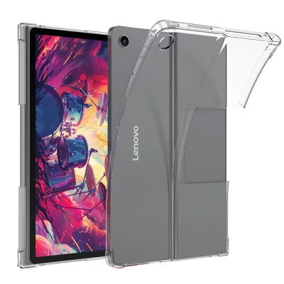 Afbeelding van Lenovo Tab Plus Hoes: imoshion Shockproof Case tablet Backcover,Softcase Transparant Siliconen En TPU (zacht) Elektronische Accessoires