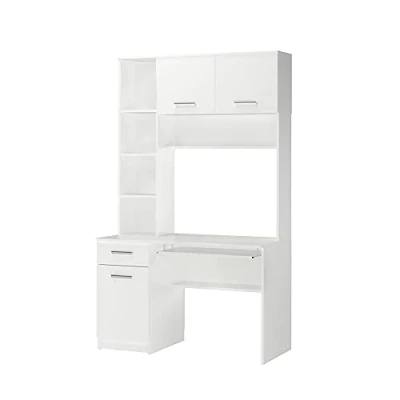 Afbeelding van Vicco Bureau &quot;Crossline&quot;, Wit, 120.1 x 59.5 cm
