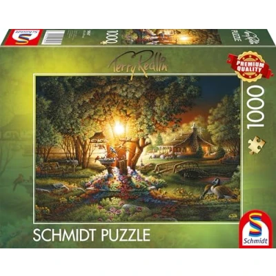 Afbeelding van Schmidt Spiele 58547 prachtige lenteverlichting, Terry Redlin, puzzel met 1000 stukjes, meerkleurig