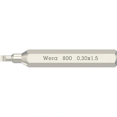 Afbeelding van Wera 05058104001 800/0 Micro Bit 0,30 X 1,5 30 Mm