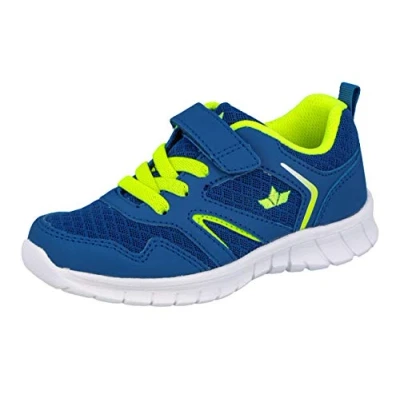 Afbeelding van LICO Sneakers Skip VS uniseks kind Laag , Blauw / limoen 29 EU