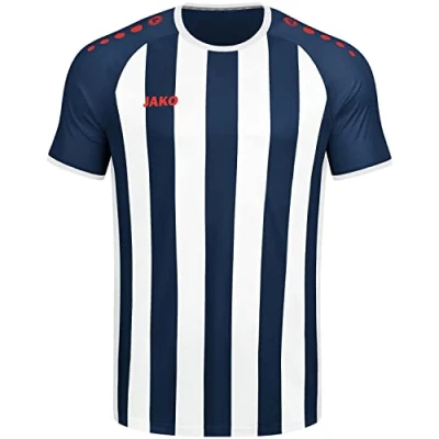 Afbeelding van JAKO Jersey Inter (Korte Mouw), Uniseks Kind, Marineblauw/Wit/Vlam, 128