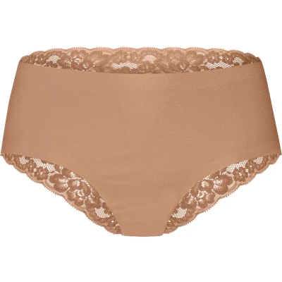 Afbeelding van ten Cate Secrets Hipster MET KANT Slip, Dames, Maat: 36, Hazelnut