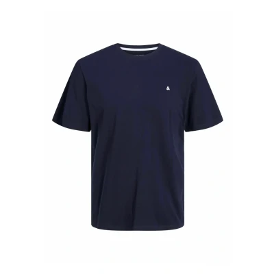 Afbeelding van Jack &amp; Jones Jjepaulos TEE CREW NECK NOOS Tshirt basic, Heren, Maat: Small, Navy blazer