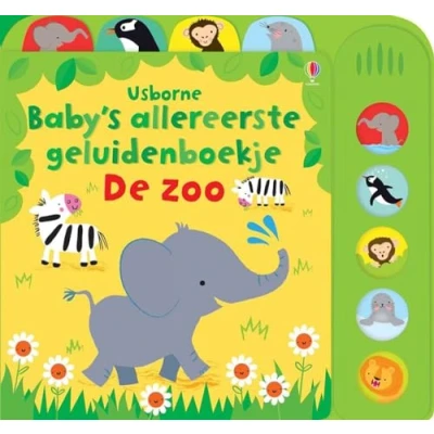 Afbeelding van Baby&quot;;s allereerste geluidenboekje De zoo (Paperback)