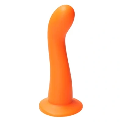 Afbeelding van Ylva &amp; Dite Swan Siliconen G spot / Anale dildo Made in Holland Oranje