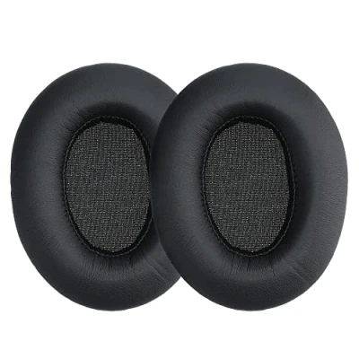 Afbeelding van kwmobile 2x oorkussens geschikt voor TaoTronics BH060 Earpads koptelefoon in zwart