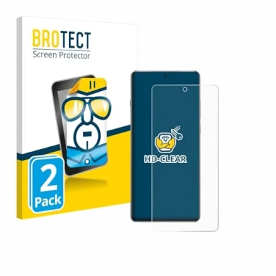 Afbeelding van BROTECT Screenprotector voor OnePlus 13R Folie Beschermfolie transparant (2 Stuks)