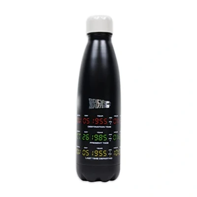 Afbeelding van Back to the Future Metalen waterfles 500ml