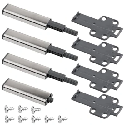 Afbeelding van Drukdeuropener, deurdemper, geschikt als reserveonderdeel voor IKEA BESTA kast, Push to Open deuren, Tip On (4 stuks)