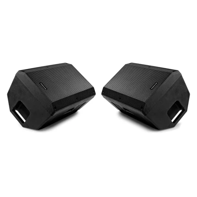 Afbeelding van Set van 2x Vonyx VSA12 Stage Monitors actieve speakers 800W 12