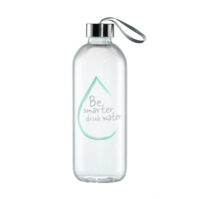 Afbeelding van Xavax Glazen fles, 1 l, met beschermhoes, lus, voor koolzuur en wam/koud