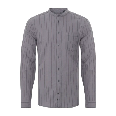 Afbeelding van Blend Bhshirt Overhemd, Heren, Maat: Small, Quiet shade